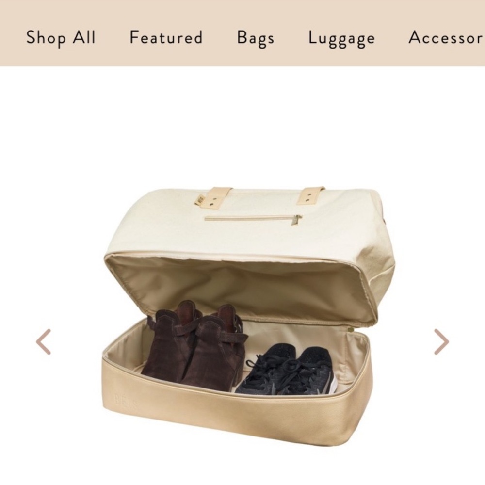Beis Weekender bag in Beige - Picture 7 of 12